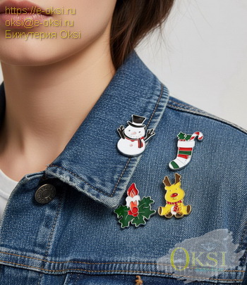 БРОШЬ 4штуки-BSH300804