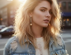 СЕРЬГИ 5см-SM43277