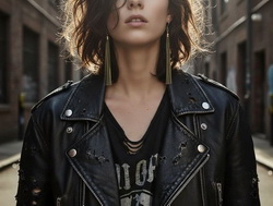 СЕРЬГИ 11см-SM43751